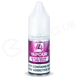Black Grape & Lime Soda E-Liquid by V4 Vapour