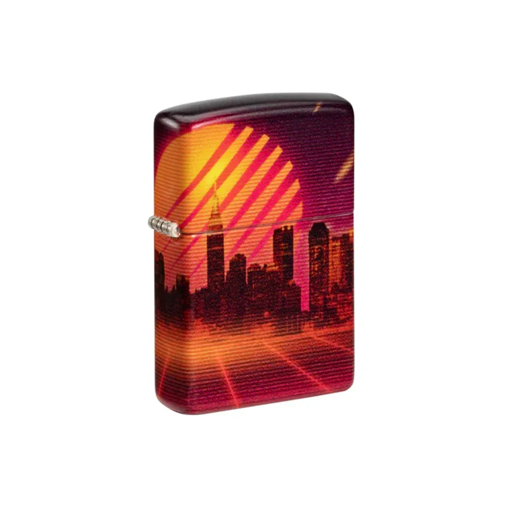 Zippo Lighter - Cyber City Design - Image 2