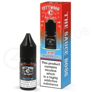 Cherry Strawberry Chill Nic Salt E-Liquid by Cuttwood Bar Salts