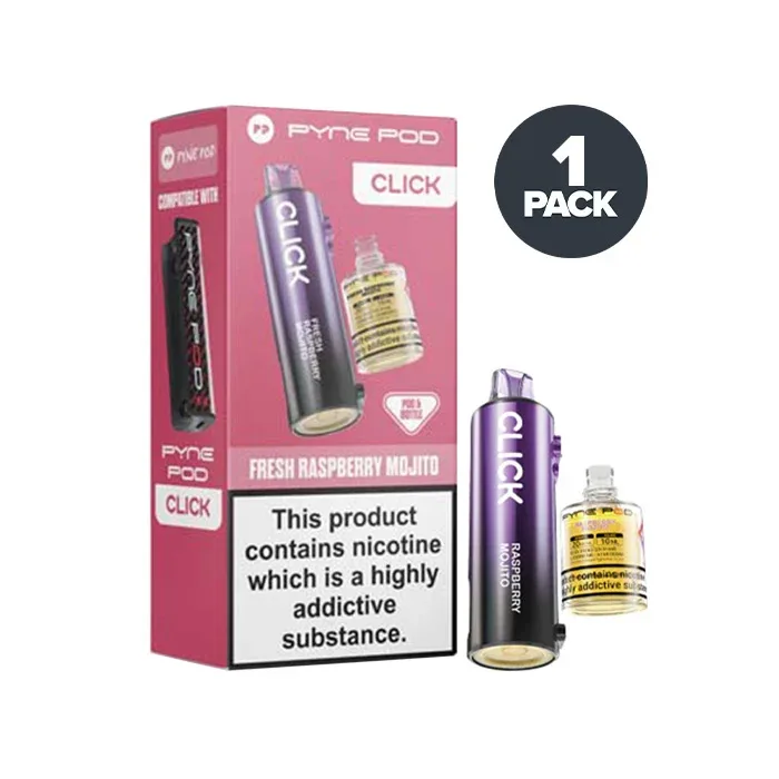 Fresh Raspberry Mojito Pyne Pod Click Refill Pack