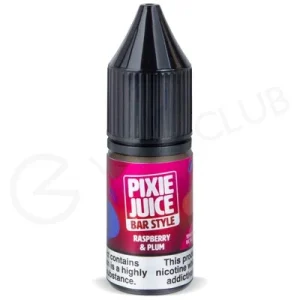 Raspberry & Plum Nic Salt E-Liquid by Pixie Juice Bar Style