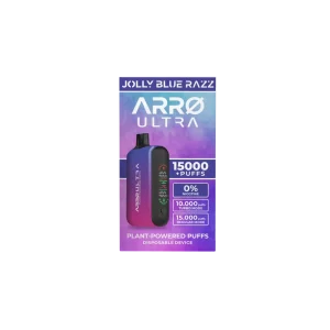 ARRØ Ultra Nicotine Free Vape | Jolly Blue Razz – ARRØ Brand