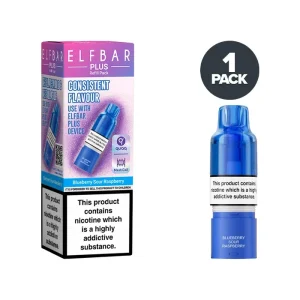 Blueberry Sour Raspberry Elf Bar Plus Refill Pack