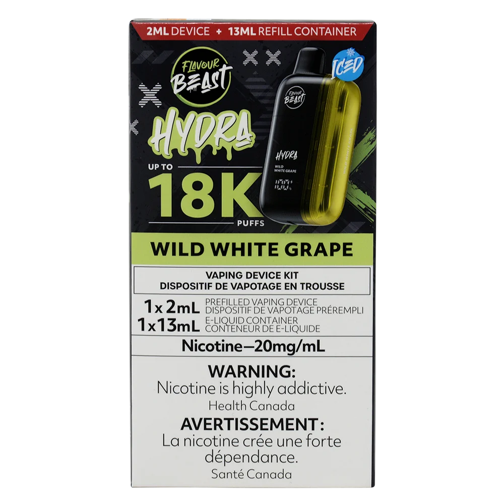 Hydra 18K Wild White Grape Iced 2ml 20mg