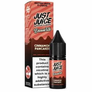 Just Juice Desserts Cinnamon Pancakes Nic Salt E-Liquid 10ml