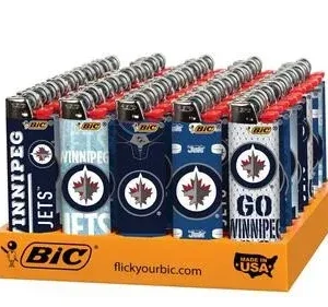 Bic Regular Lighter - Winnipeg Jets