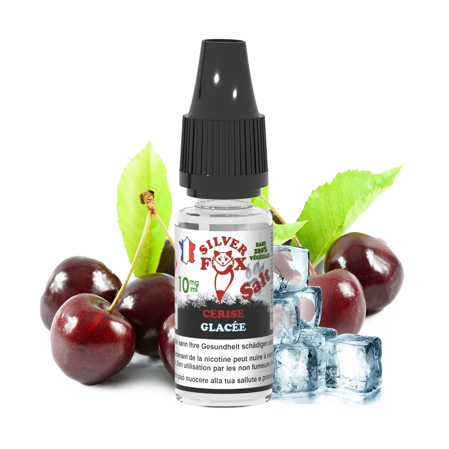 CHERRY ICE Silver Fox 10ml nicotine salt e-liquid