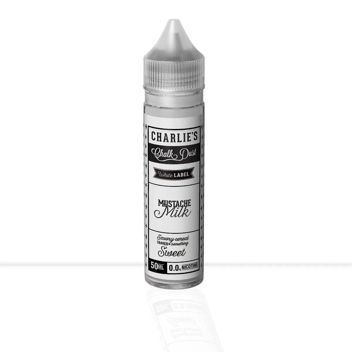 Mustache Milk Shortfill E-Liquid Charlie's Chalk Dust