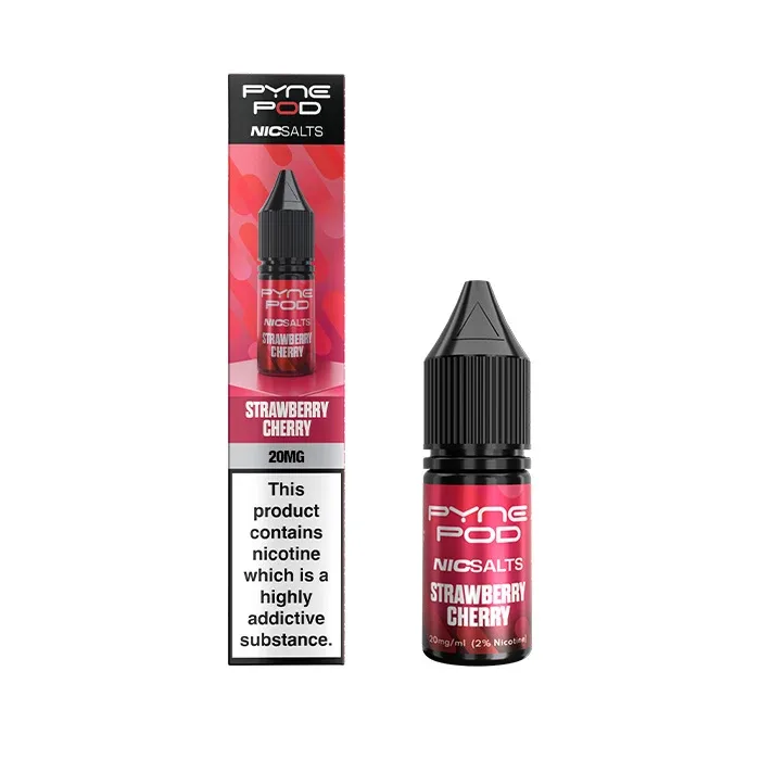 Strawberry Cherry Nic Salt E-Liquid by Pyne Pod