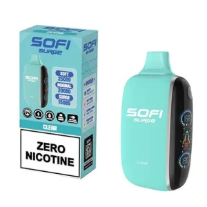 SOFI Surge Clear 25K ZERO Nicotine Disposable