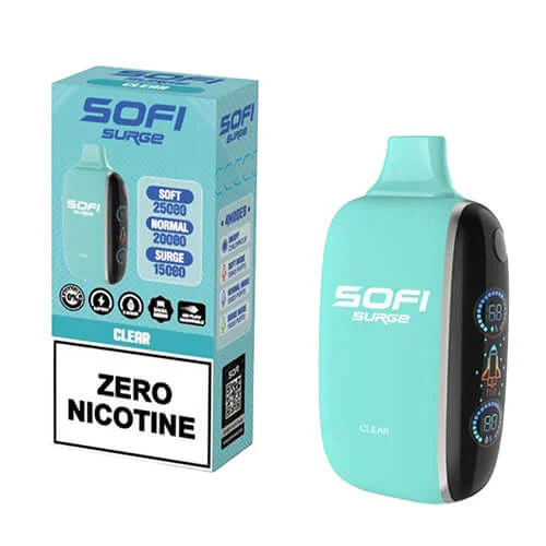 SOFI Surge Clear 25K ZERO Nicotine Disposable