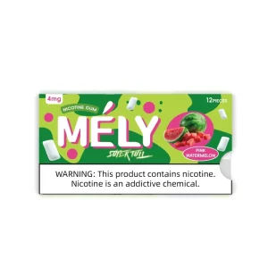 Mely Nicotine Gum (12Pcs/Pack)