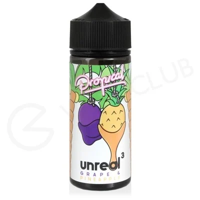 Grape & Pineapple Shortfill E-Liquid by Unreal 3 100ml
