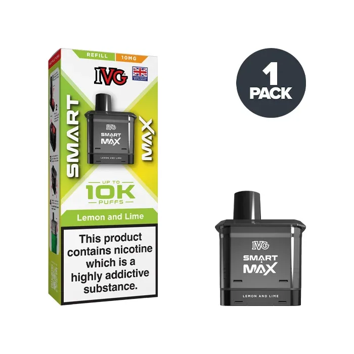Lemon and Lime IVG Smart Max Refill Pack