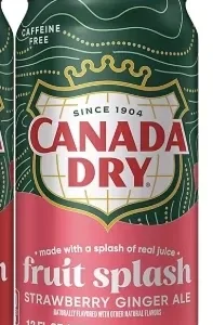 Canada Dry Strawberry Fruit Splash 355ml