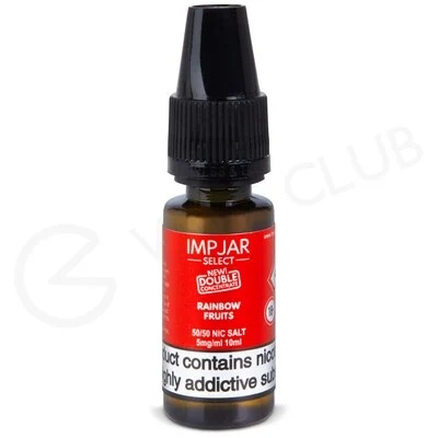 Rainbow Fruits Nic Salt E-Liquid by Imp Jar Select