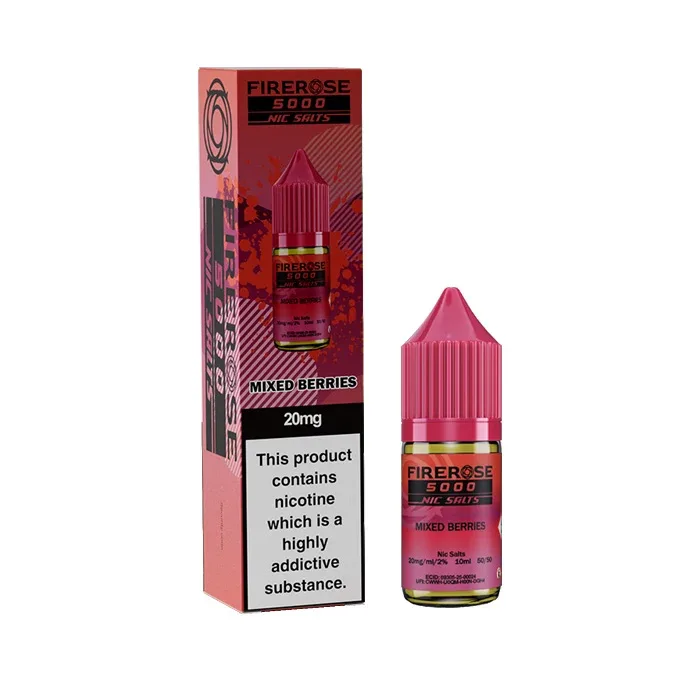 Mixed Berries Nic Salt E-Liquid by Firerose 5000