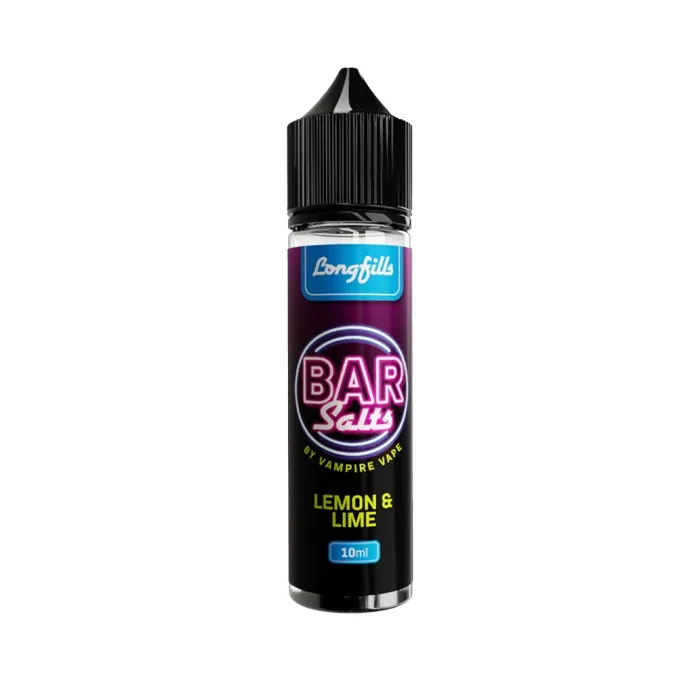 Lemon & Lime 10ml Longfill Concentrate by Vampire Vape Bar Salts