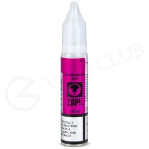 Passionfruit Zest Nic Salt E-Liquid by Zap! Juice