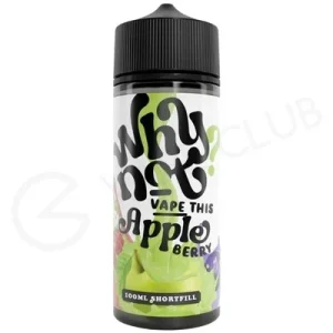 Apple Berry Shortfill E-Liquid by Why Not 100ml