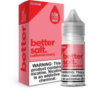 better salt california cherry eJuice