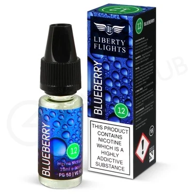 Blueberry E-Liquid by Liberty Flights XO