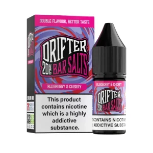 Blueberry & Cherry Nic Salt E-Liquid by Drifter Bar Series
