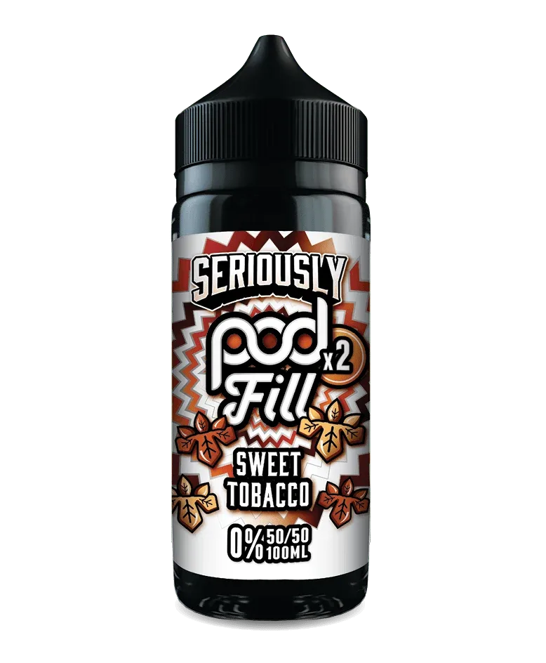 Doozy Seriously Pod Fill X2 - Sweet Tobacco 100ml Shortfill
