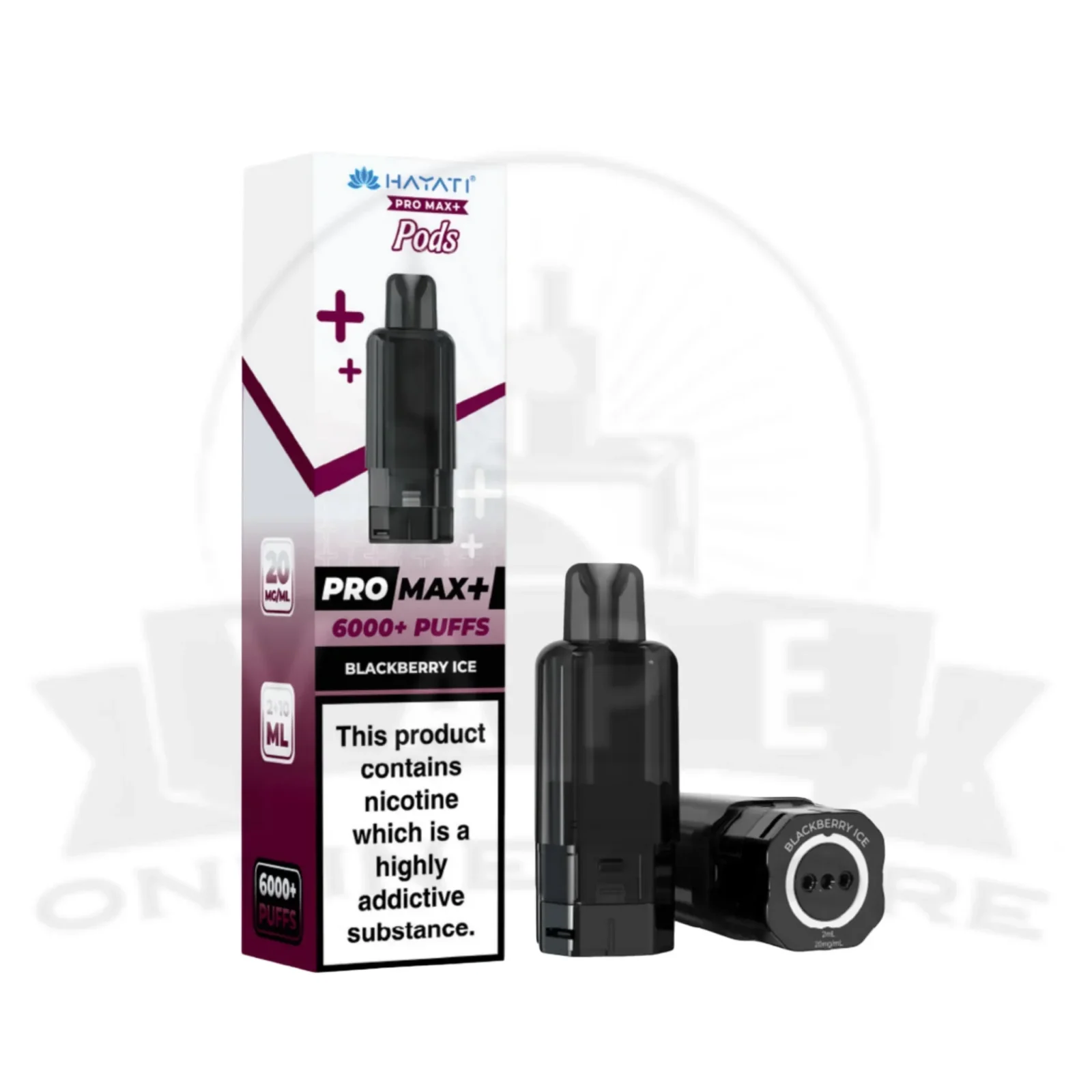 Blackberry Ice Hayati Pro Max Plus 6000 Refill Pods