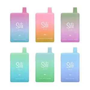 SILI BOX TURBO HIT 5% NIC DISPOSABLE 6000 PUFFS 16ML
