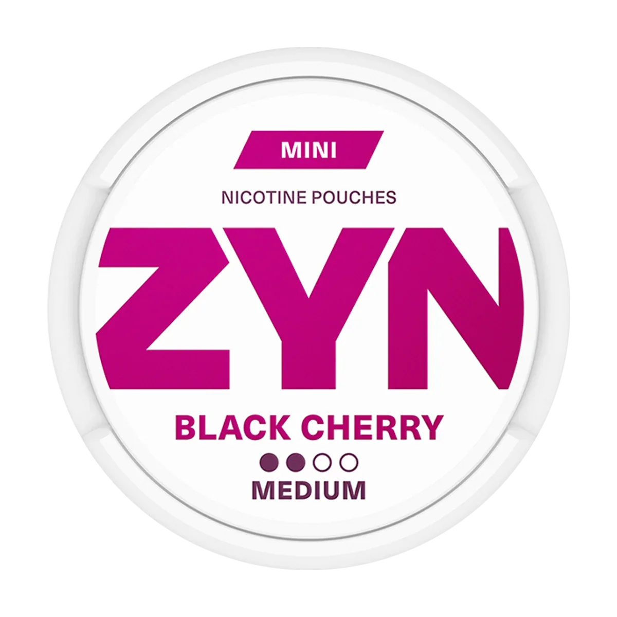 Black Cherry Mini ZYN Nicotine Pouches