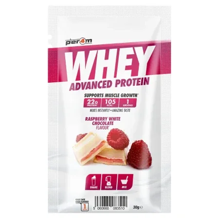 Per4m Advanced Whey Protein 30g Sachet - Raspberry White Chocolate