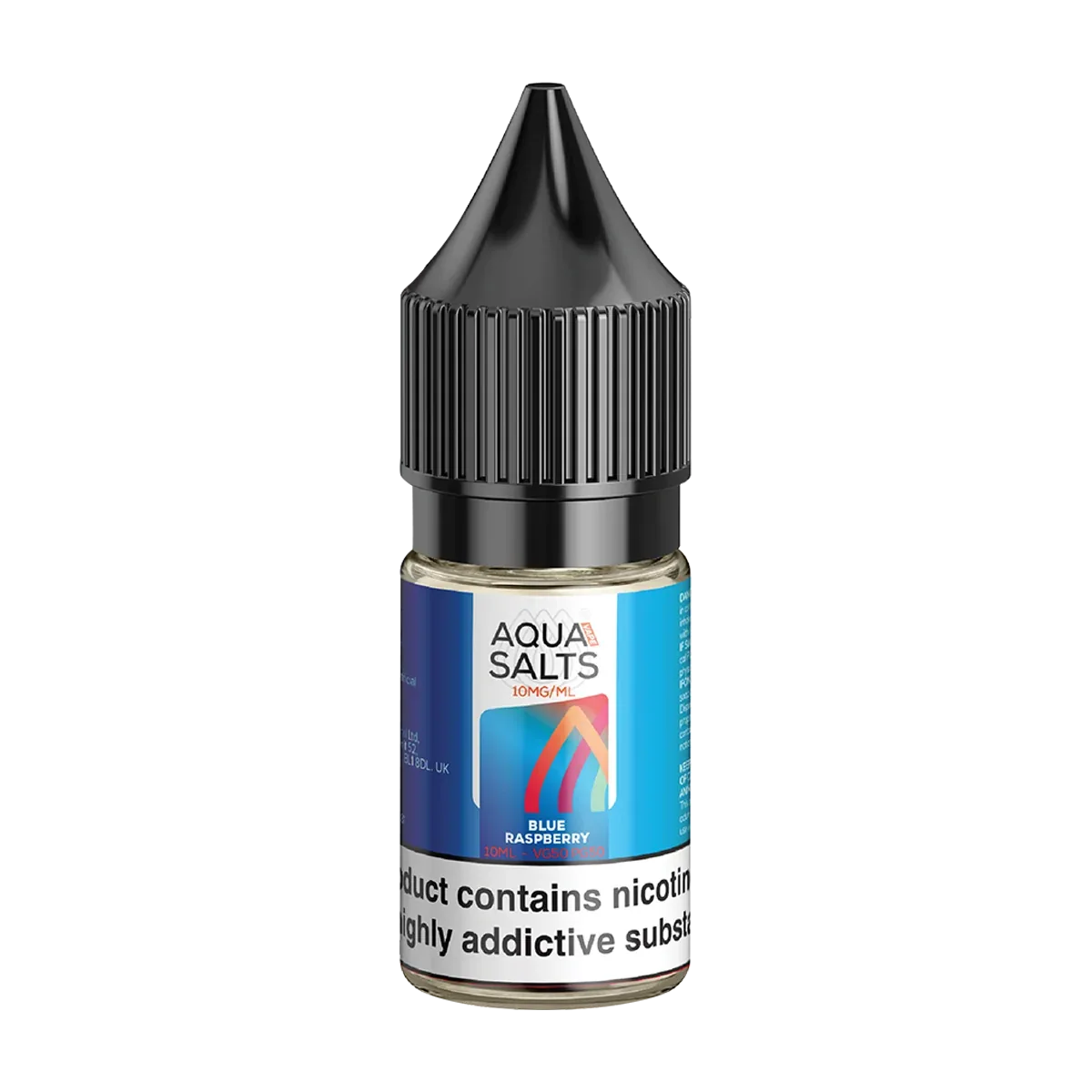 Blue Raspberry Nic Salt by Aqua Salts 10ml