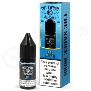 Blue Razz Ice Nic Salt E-Liquid by Cuttwood Bar Salts