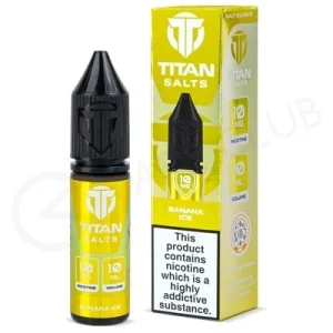 Banana Ice Nic Salt E-Liquid by Titan Salts