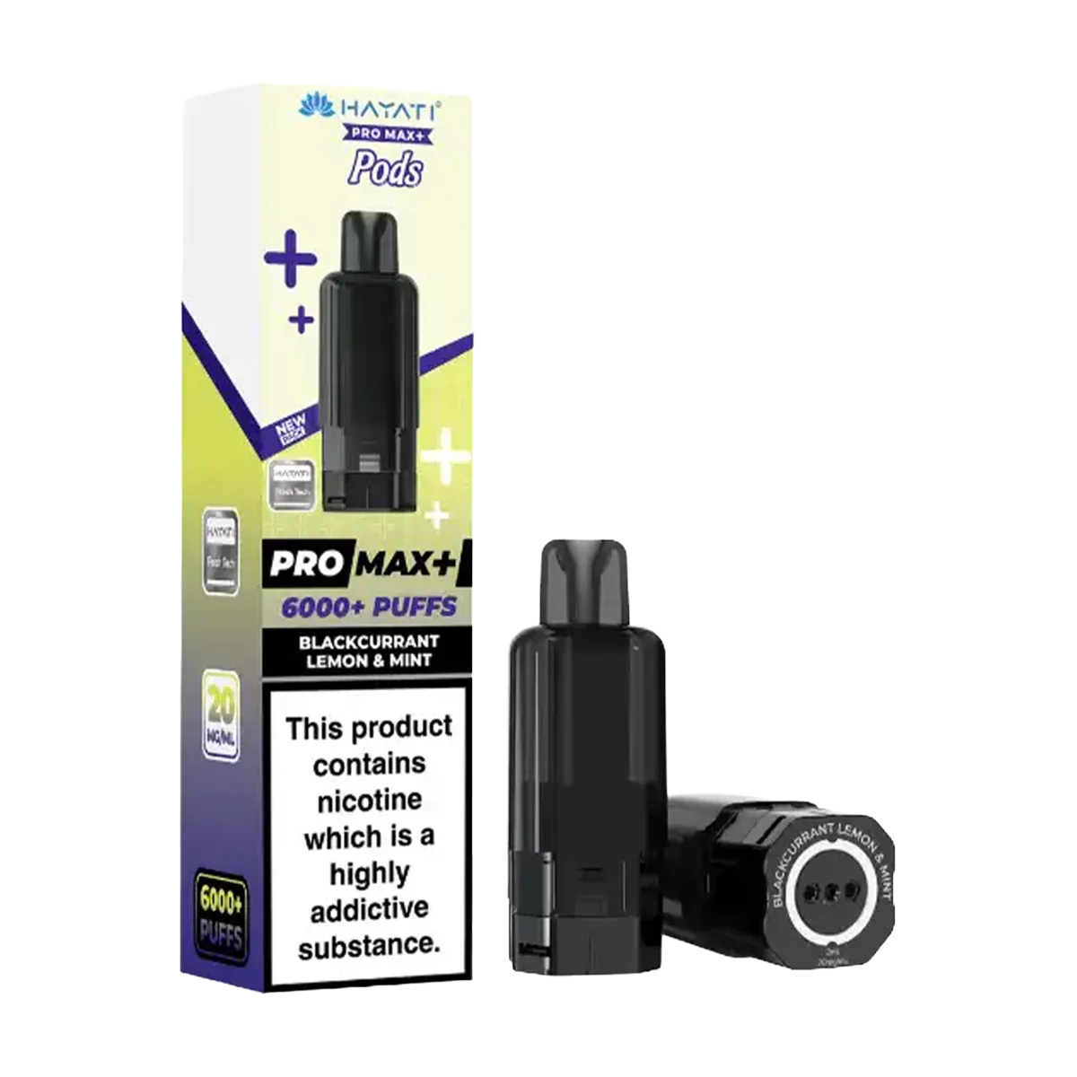 Blackcurrant Lemon & Mint Hayati Pro Max+ Refill Pack