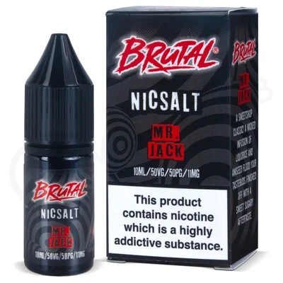 Mr Jack Nic Salt E-Liquid by Brutal