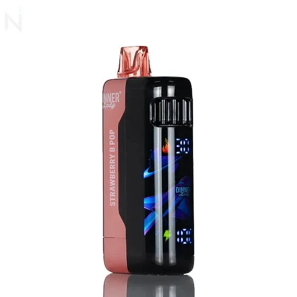 Dinner Lady Galax 60000 Puffs Disposable Vape - Strawberry B-Pop