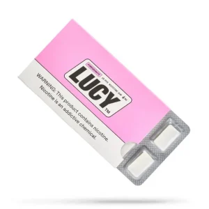 Lucy Pomegranate Nicotine Gum (10 Pieces/Pack)