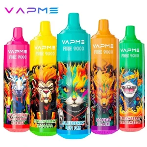 VAPME FIRE 9000 Puffs Bulk Buy Rechargeable Disposable Vapes Wholesale