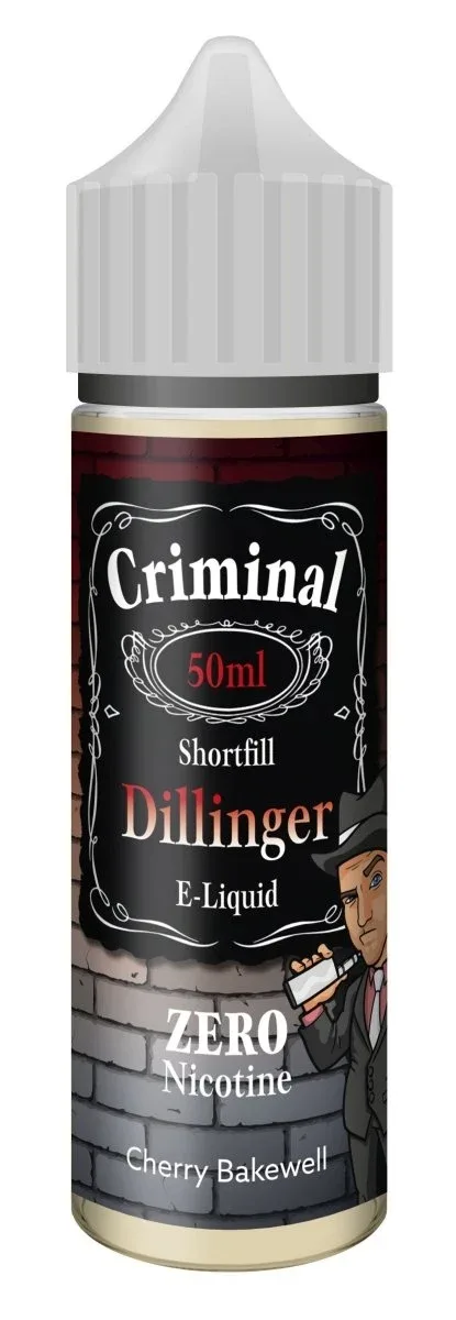 Criminal E-Liquid Dillinger 50ml Shortfill