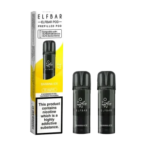 Banana Ice Elfbar 600 Pods