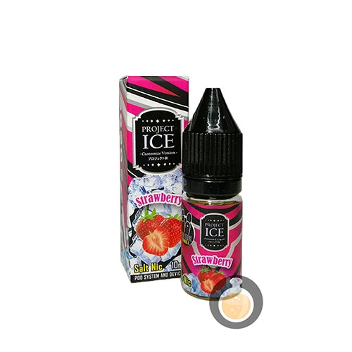 Project Ice – Strawberry Salt Nic