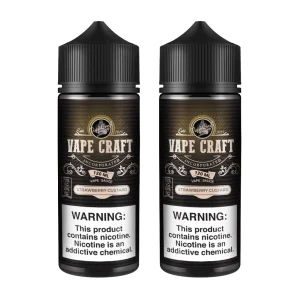Vape Craft Strawberry Custard 2 Bottle Bundle