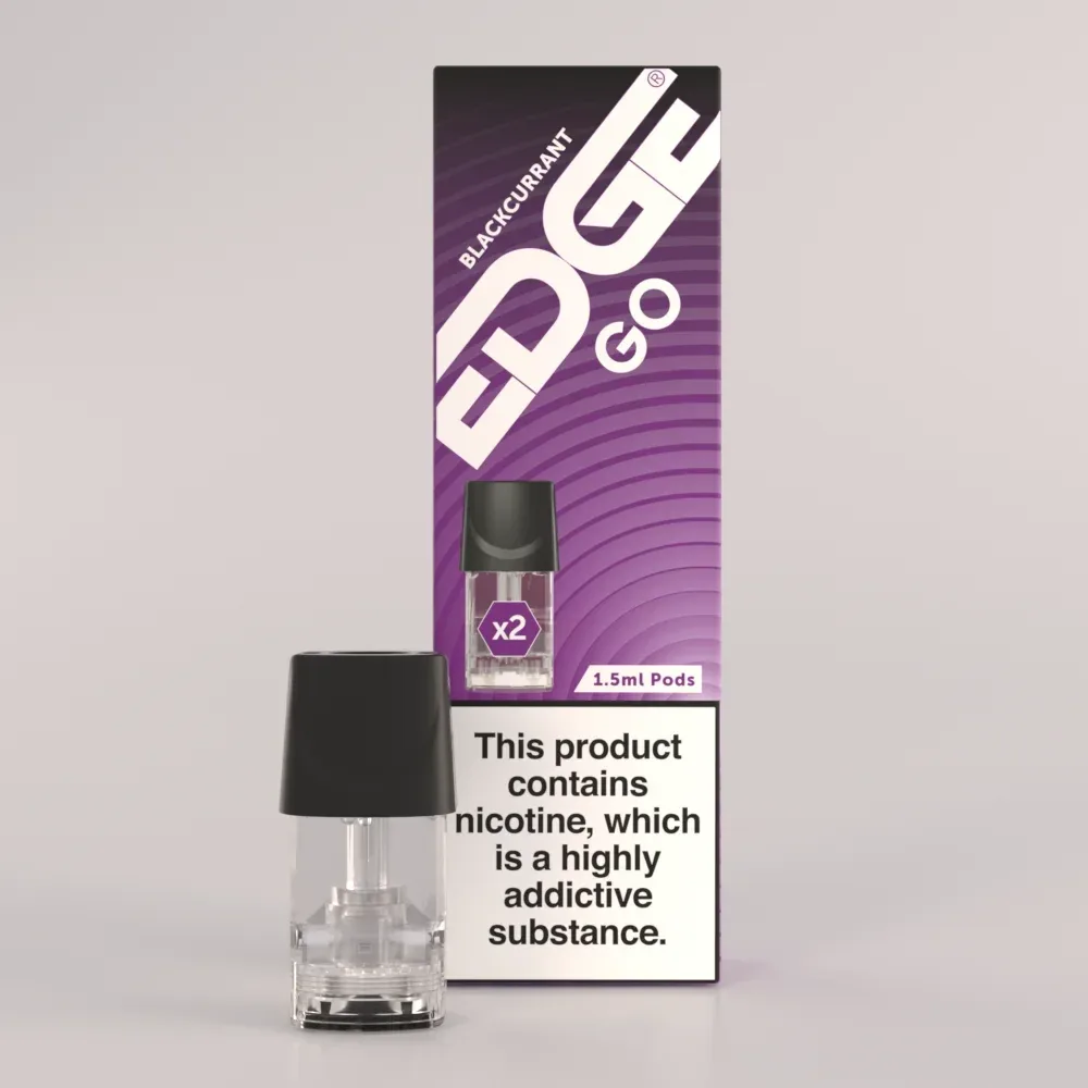EDGE GO Pods - Blackcurrant - Pack of 2