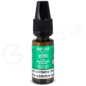 Kiwi Passion Fruit & Guava Nic Salt E-Liquid by Imp Jar Select