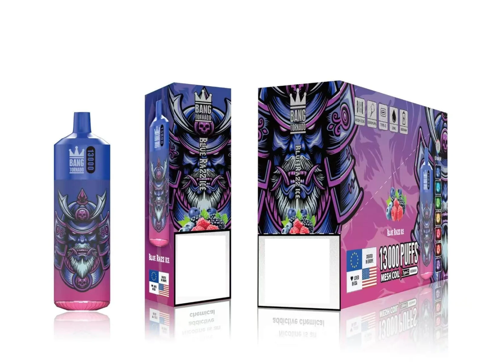 BANG TORNADO 13000 Puffs Bulk Buy Rechargeable Disposable Vape Wholesale - Image 2