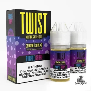 Purple Grape — Twist E-Liquids 60mL (2x30mL twin pack) Nic Salt