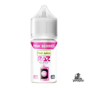 Pink Berries RAZ x — Pod Juice 30mL Nic Salt