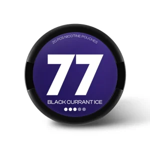 Blackcurrant Ice 77 Nicotine Pouches